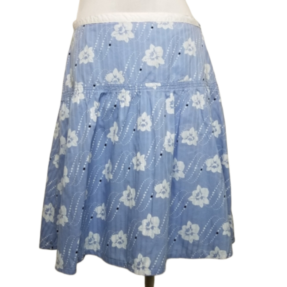 Ben Sherman Mori Girl Cotton Skirt Light Academia Fairycore Med
